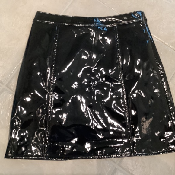 J. Crew Factory Black Mini Skirt - Picture 7 of 9
